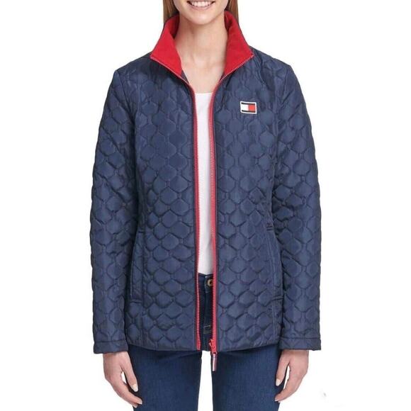 Women's Tommy Hilfiger 3-in-1 All Weather Systems Removable Hood Jacket Size S - Picture 5 of 9